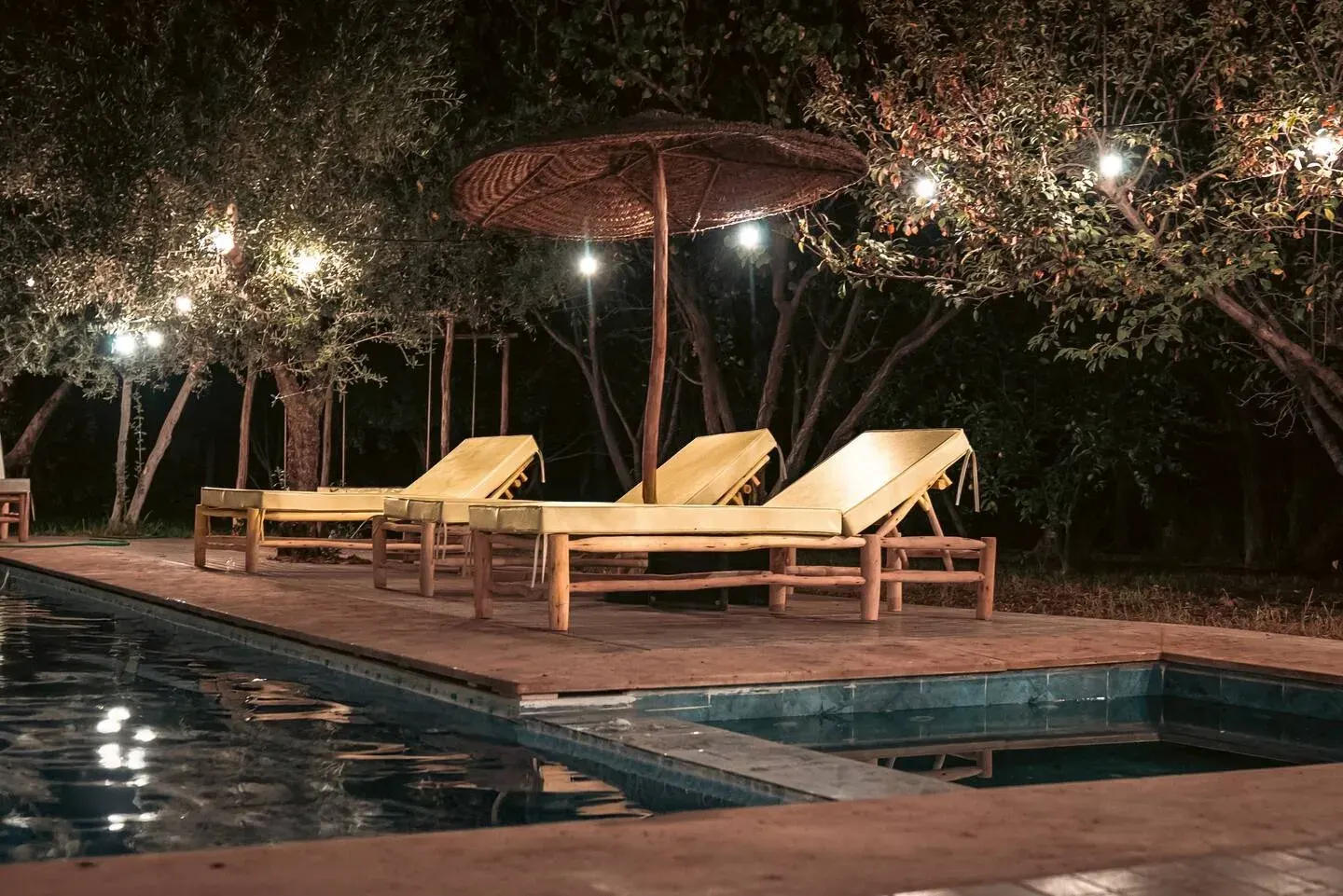 Villa Beldi — la façade et l'entrée (golf Amelkis, Marrakech)