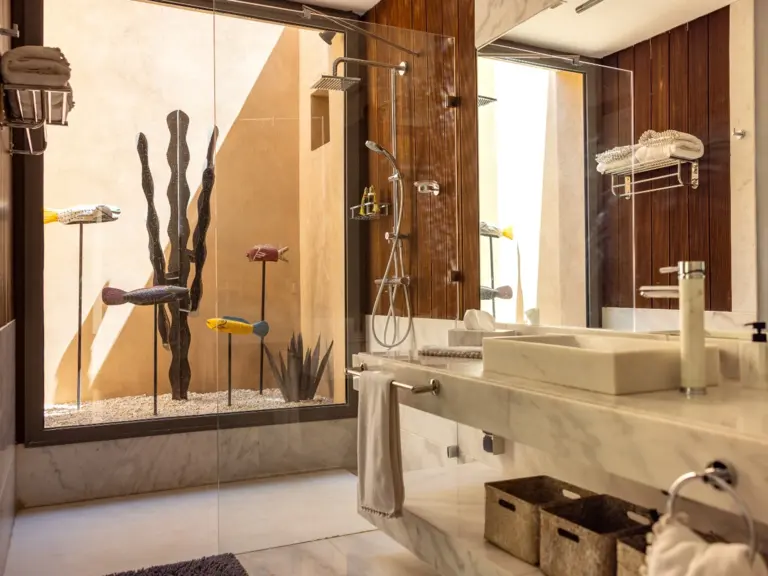 Villa Sirius — une des chambres (golf Al Maaden, Marrakech)