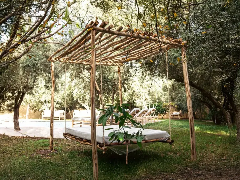 Villa Beldi — le salon principal (golf Amelkis, Marrakech)