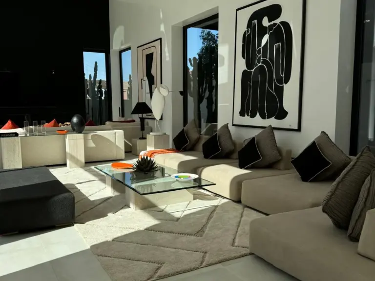 Villa Elégance — une des chambres (golf Amelkis, Marrakech)