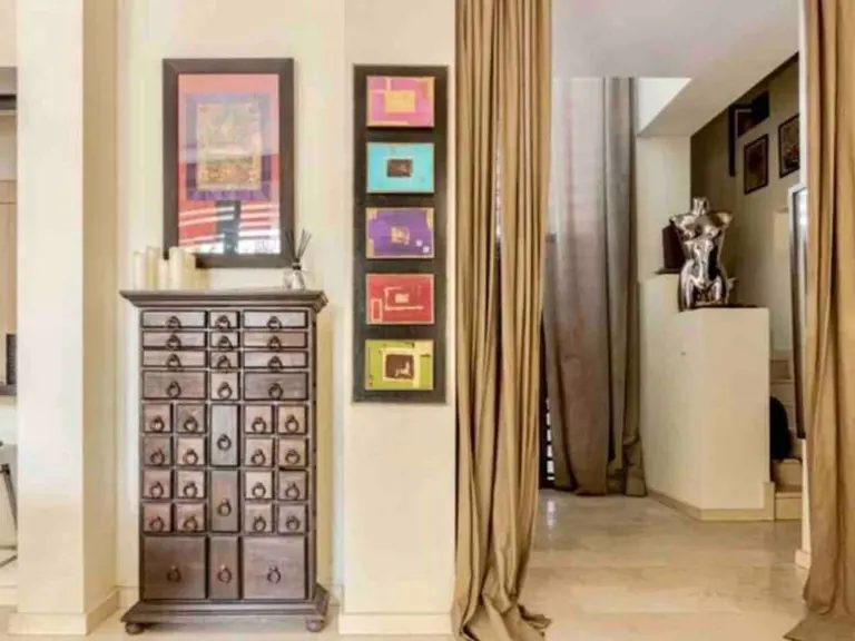 Villa Golf 1 — le salon principal (golf Al Maaden, Marrakech)