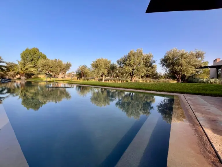 Villa Lucie — une des chambres (Palmeraie, Marrakech)
