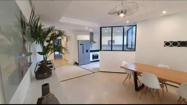 Appartement — la piscine et la terrasse (route de l'Ourika, Marrakech)