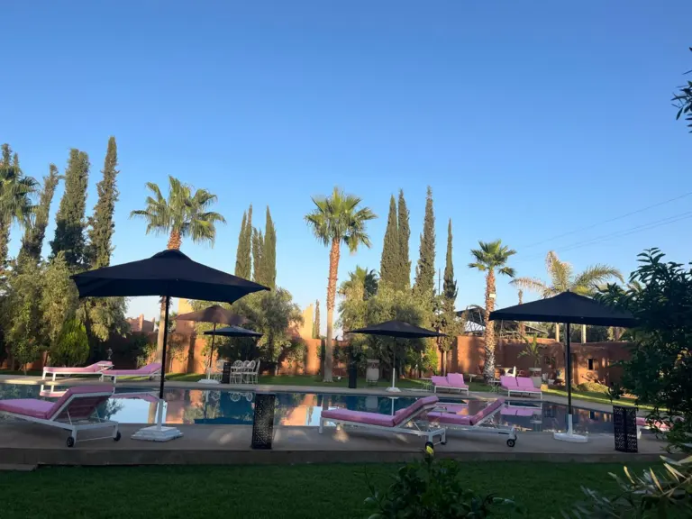 Villa Rose — une des chambres (route de Tahanaout, Marrakech)