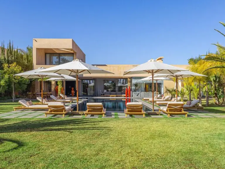 Villa Oliver — une des chambres (golf Al Maaden, Marrakech)