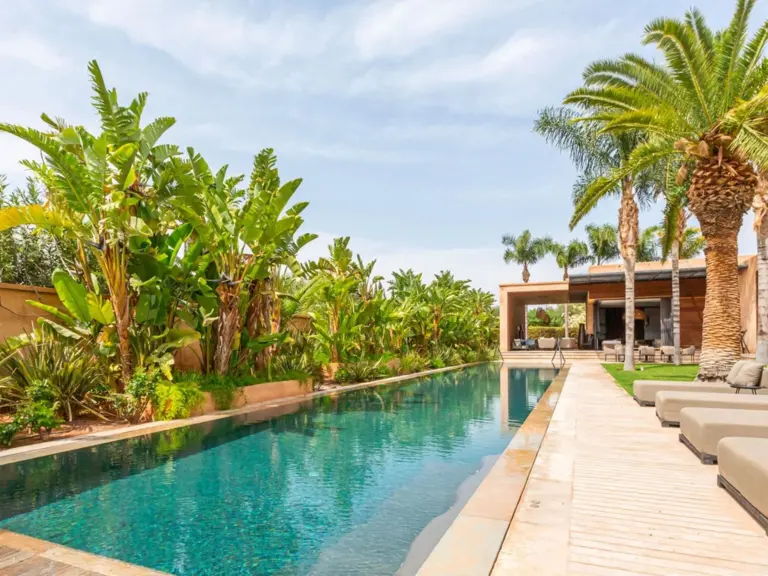 Villa Suzanne — le salon principal (Assoufid, Marrakech)